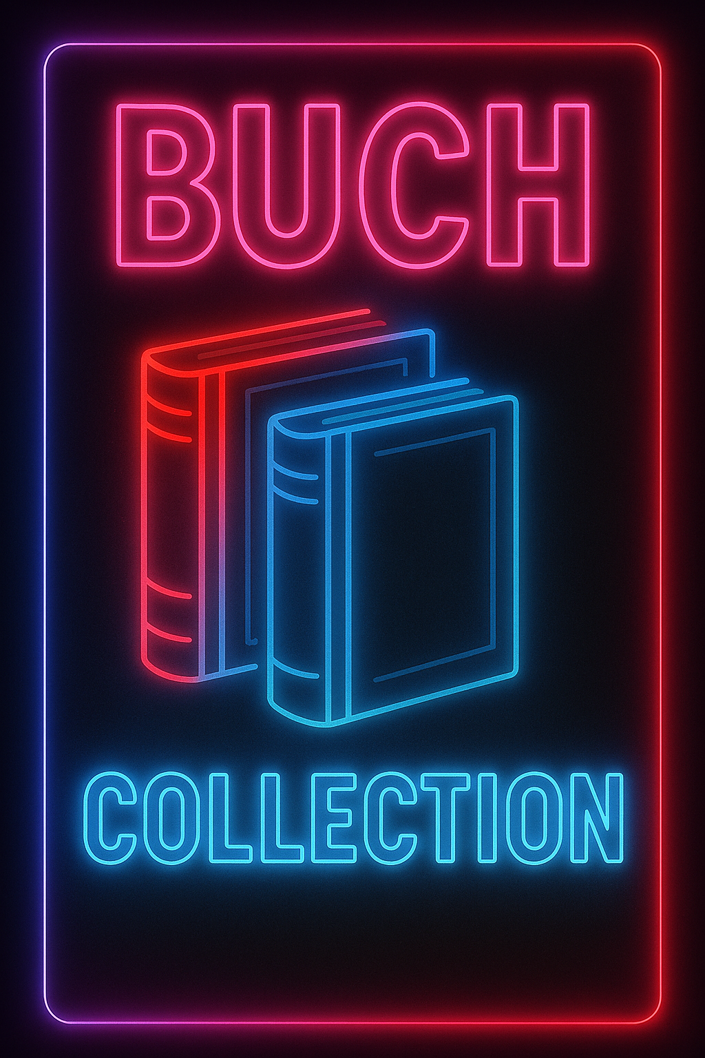 Buchsammlung Poster
